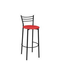 Барный стул красный черный 269 черный красный Авимет