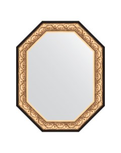 Зеркало в раме 80x100см BY 7244 барокко золото Evoform