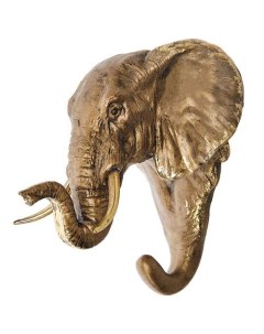 Фигура настенная вешалка Голова слона БФ 135 113 906786 Art east