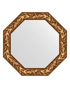 Зеркало в раме 79x79см BY 3831 византия золото Evoform