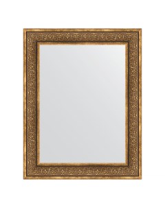 Зеркало в раме 73x93см BY 3191 вензель бронзовый Evoform