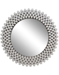 Зеркало круглое в раме из кристаллов Размер 80 80 см Garda decor