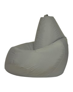 Кресло мешок груша XL Серый Дюспо Puffmebel