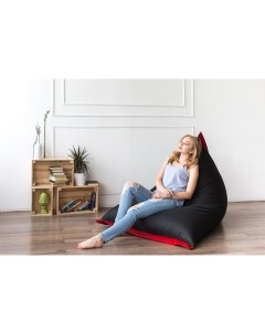 Кресло Пирамида Черно Красная Классический Dreambag