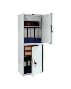 Шкаф металлический для документов SL 125 2Т 1252х460х340 мм 31 кг 2 отделения Практик