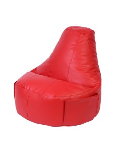Кресло Комфорт Красное ЭкоКожа Классический Dreambag