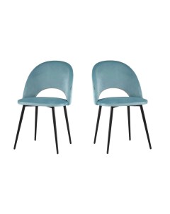 Комплект стульев 2 шт AV 415 AV 415 2 голубой голубой La room