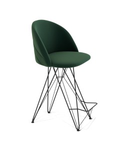 Полубарный стул 181044 зеленый Sheffilton