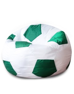 Кресло Мяч Бело Зеленый Оксфорд Классический Dreambag