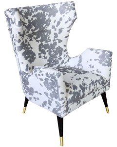 Кресло серо белое Размер 76 109 83 см Garda decor