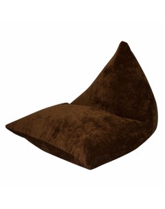 Кресло Пирамида Коричневый Микровельвет Классический Dreambag