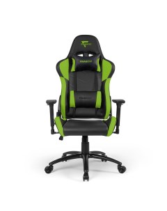 Игровое кресло для компьютера 3X Black Green Glhf