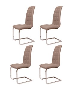 Комплект из 4 х стульев Ла Рум OKC 1103 капучино La room