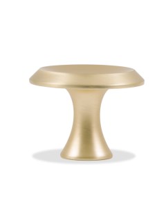Ручка мебельная кнопка RC306MBSG 4 цвет матовое золото комплект 2 шт мебели Boyard