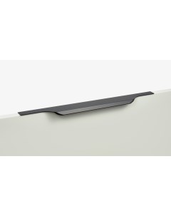 Ручка мебельная торцевая цвет черный RT111 320 мм Boyard