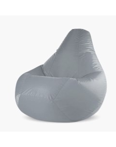 Кресло мешок Oxford серый размер L Happy-puff