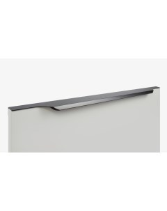 Ручка мебельная торцевая цвет черный RT111 512 мм Boyard