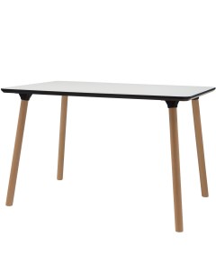 Обеденный стол Morton 120х80 см меламин белый PW 036 1 WHITE Storeforhome