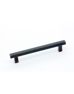 Ручка скоба для мебели IN 01 1133 128 BORB брашированная медь Inred