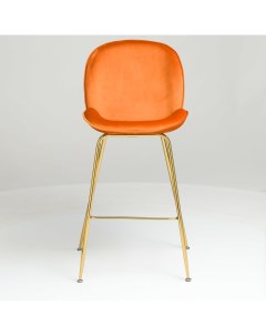 Барный стул Beetle SF 606H4 золотистый оранжевый Storeforhome