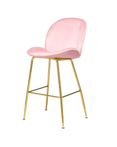 Барный стул Beetle SF 606H5 золотистый розовый Storeforhome