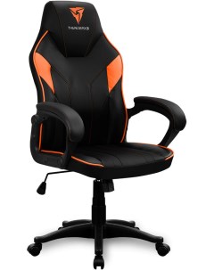 Игровое кресло черный оранжевый Thunderx3