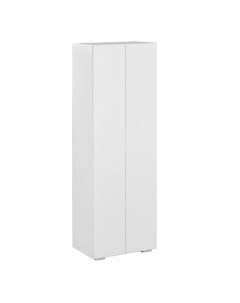 Шкаф 2х ств КЕОС с выдвижной штангой 600х400х1800 Белый Клик мебель