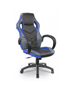 Кресло компьютерное RIVA RCH 9381H black blue Riva chair