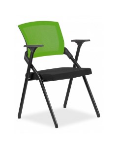 Офисный стул Riva RCH M2001 Ткань черная Сетка зеленая Riva chair