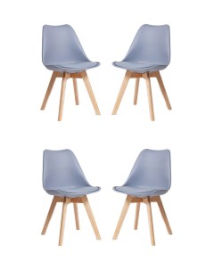 Комплект стульев 4 шт SC 034 серый La room