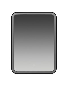 Зеркало настольное с подсветкой 22 x 16 см черное Deco