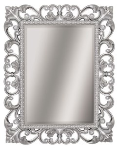 Зеркало ISABELLA прямоугольное с фацетом 630х800 арт TS 2076 630 S серебро Tessoro
