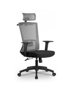 Кресло компьютерное RCH A926 серый черный Riva chair