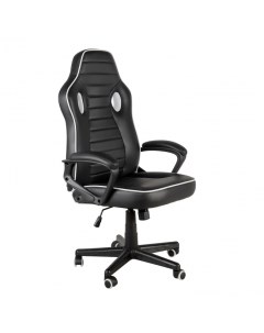 Офисное кресло MF 3041 black white компьютерное Меб-фф
