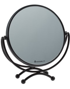 Зеркало в черной оправе 18 5 х 19 см MR 320black Dewal