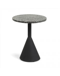 Приставной столик Melano терраццо черный La forma