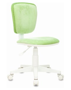 Кресло детское CH W204NX светло зеленый Velvet 81 крестовина пластик пластик белы Бюрократ