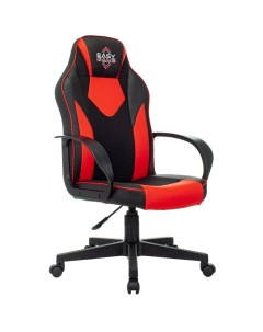 Кресло VB_Echair Easy Game 905 TPU кожзам черный красный пластик Easy chair