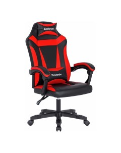 Игровое кресло Master Черный Красный полиуретан 50мм Defender