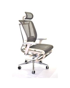 Кресло EXPERT SPRING RSPM01 G GY сетка сер каркас сер с подножкой Falto-profi