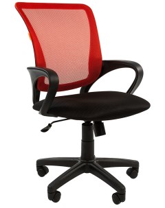 Компьютерное кресло 969 черный красный Chairman