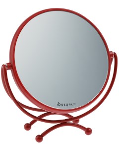 Зеркало в красной оправе 18 5 х 19 см MR 320red Dewal