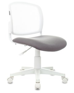 Кресло детское CH W296NX NEO GREY белый светло серый сетка ткань Бюрократ
