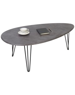 Журнальный столик Шеффилд 2581 120х70х44 6 см серый бетон Мебелик