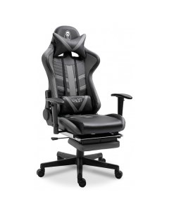 Кресло игровое GX 06 04 черный серый Vinotti