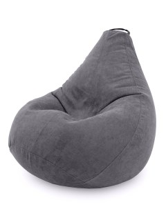 Кресло мешок Big Boss Lounge p5306 Темно серый Puff spb