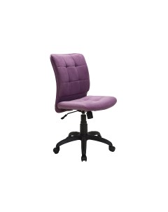 Детское компьютерное кресло КР 555 черный пластик фиолетовое Кресловъ