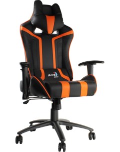 Кресло игровое AC120 AIR BO на колесиках ПВХ полиуретан оранжевый оранжевый Aerocool