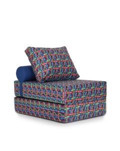 Бескаркасное кресло Tissage p347 Разноцветный Puff spb