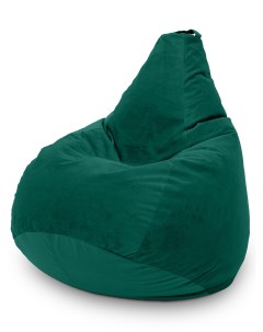 Кресло мешок Boss Velutto Emerald p5340 Зеленый Puff spb